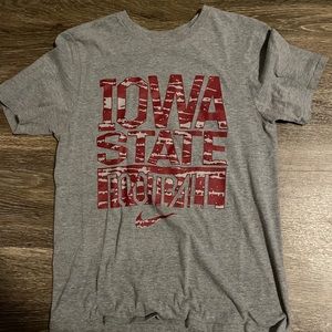 Iowa state football Nike tee